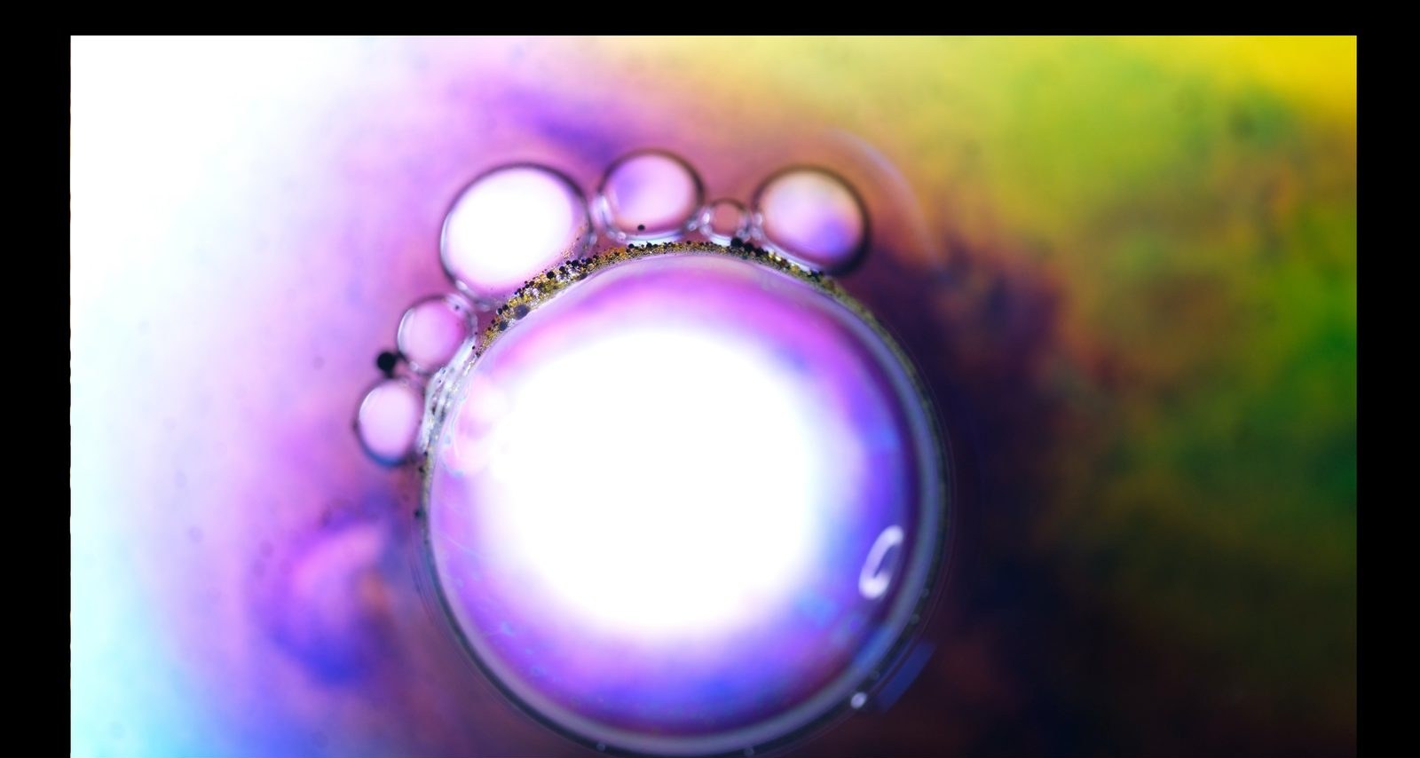 Violet Portal, from the Chromatic Bubble Fields collection